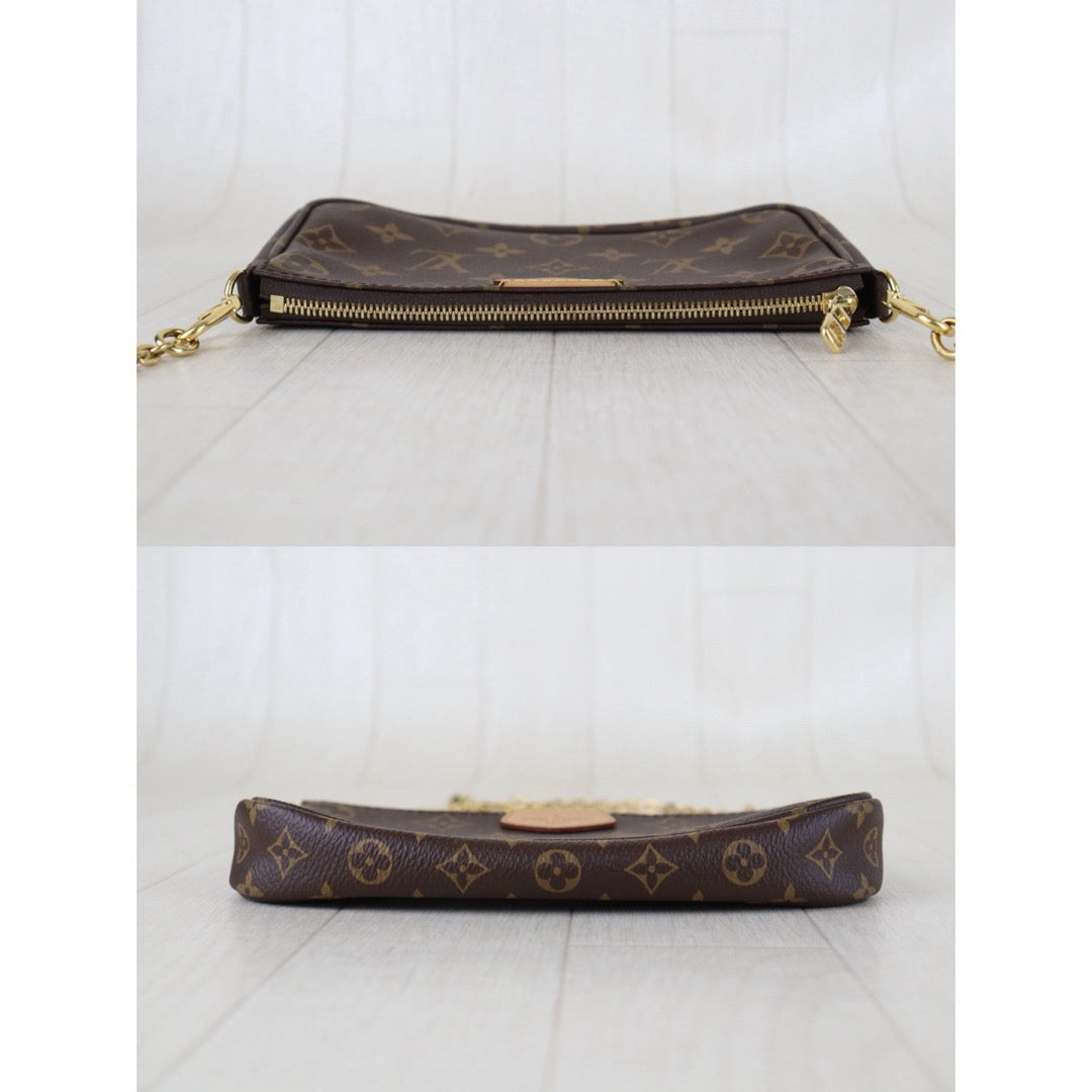 Include Entrupy Certificate of Authenticity｜Very Good ( Rank A) ｜ Louis Vuitton Monogram Multi Pochette Accessoire Rose Clair｜S26090721