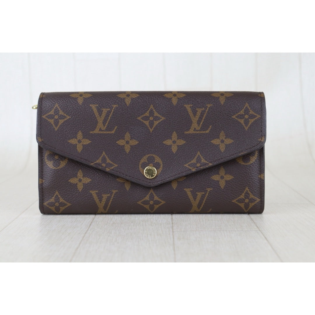 Include Entrupy Certificate of Authenticity｜Good ( Rank AB)｜ Louis Vuitton Monogram Emilie Long Wallet ｜S26072514