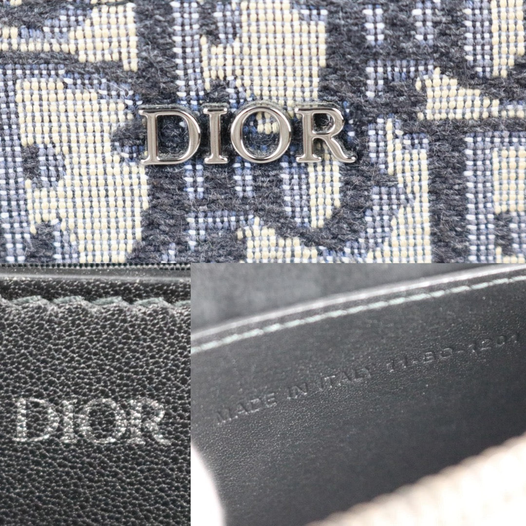 Include Entrupy Certificate of Authenticity｜Very Good ( Rank A)｜ Dior  Montaigne Oblique Pouch Handbag 35｜S26052204