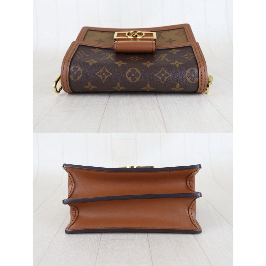Include Entrupy Certificate of Authenticity｜Very Good ( Rank A) ｜LV Monogram Reverse Dauphine PM Shoulder Bag  IC Chips Model｜S26081702