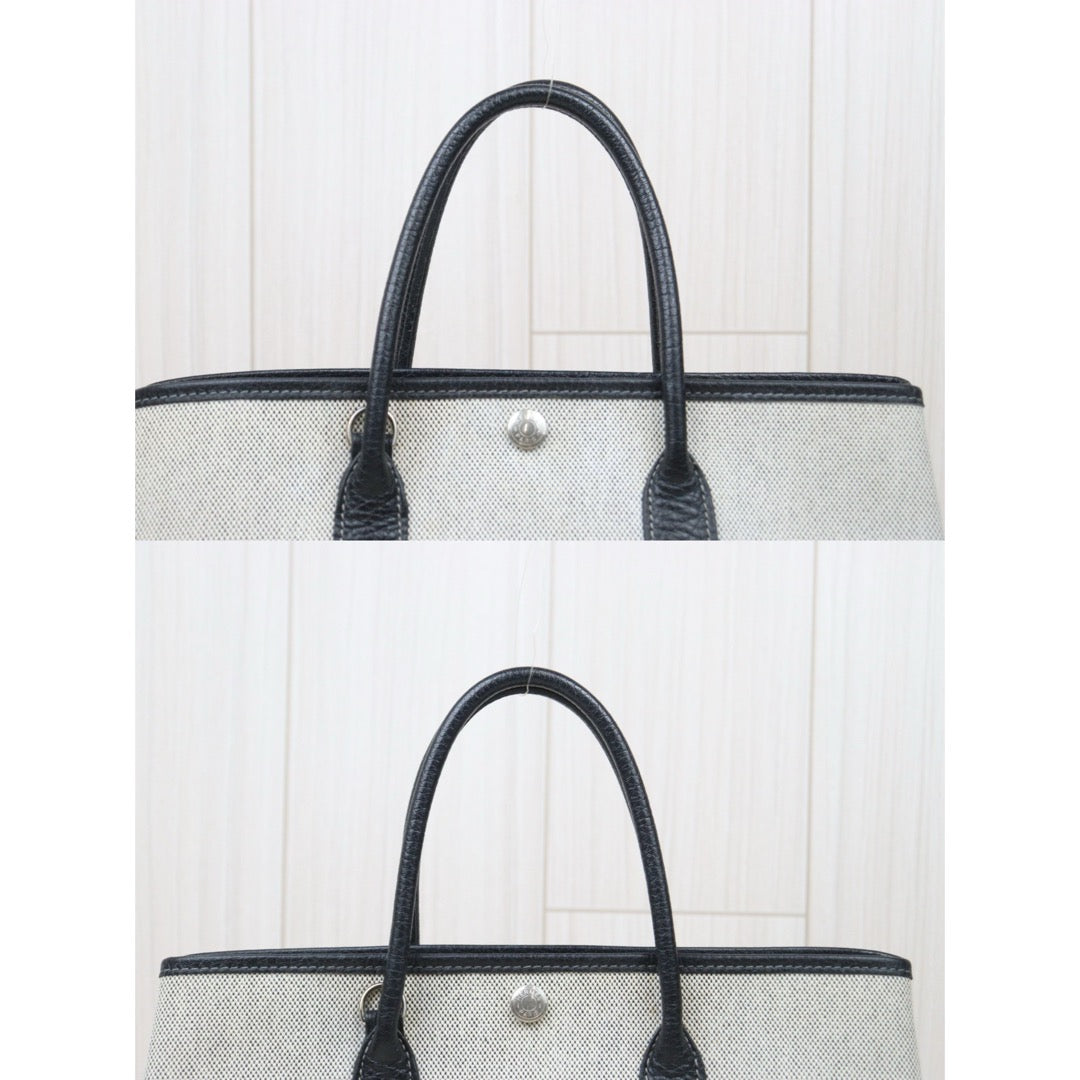 Good ( Rank AB)｜ HERMES Garden Party TPM Handbag With Shoulder Strap □H Stamp Made In 2004 Year｜24091910