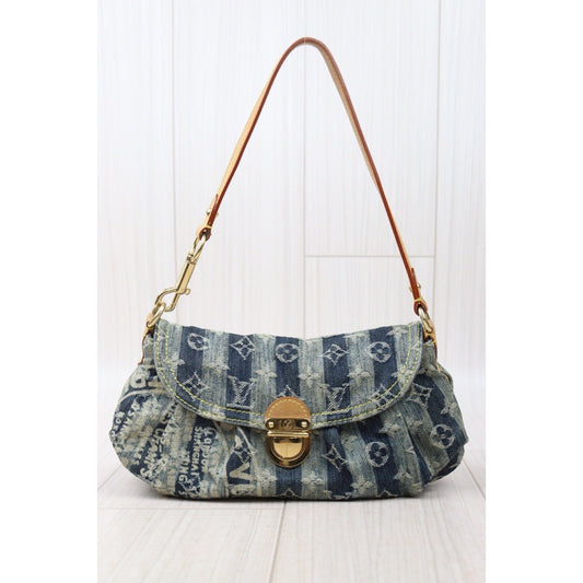 Rank AB ｜  LV Monogram Denim  Shoulder Bag  ｜S24052214