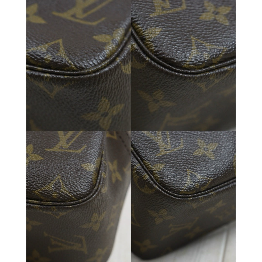 Include Entrupy Certificate of Authenticity｜Good ( Rank AB)｜ Louis Vuitton Truth Toilet 28 Monogram Makeup Pouch｜26072101