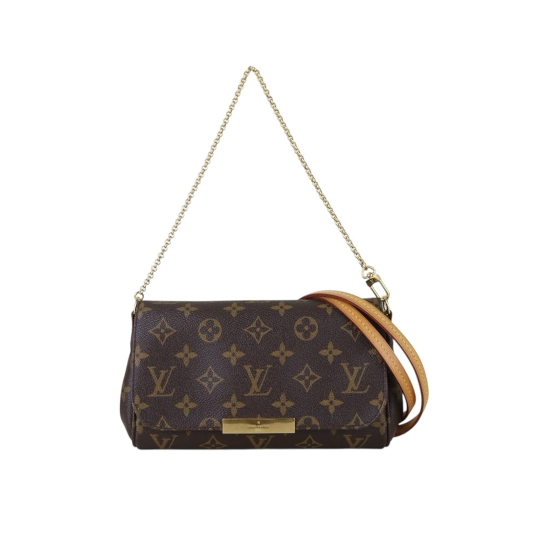 Include Entrupy Certificate of Authenticity｜Good ( Rank AB)｜Louis Vuitton Monogram Favorite PM ShoulderBag ｜S26072516