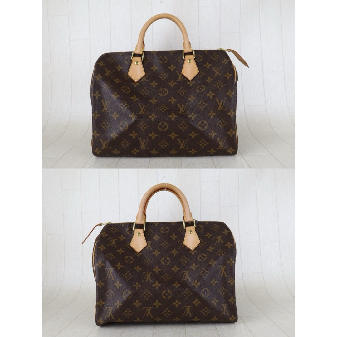 Include Entrupy Certificate of Authenticity｜Very Good ( Rank A) ｜ Louis Vuitton Monogram Speedy 30 Hand Bag ｜S26072511