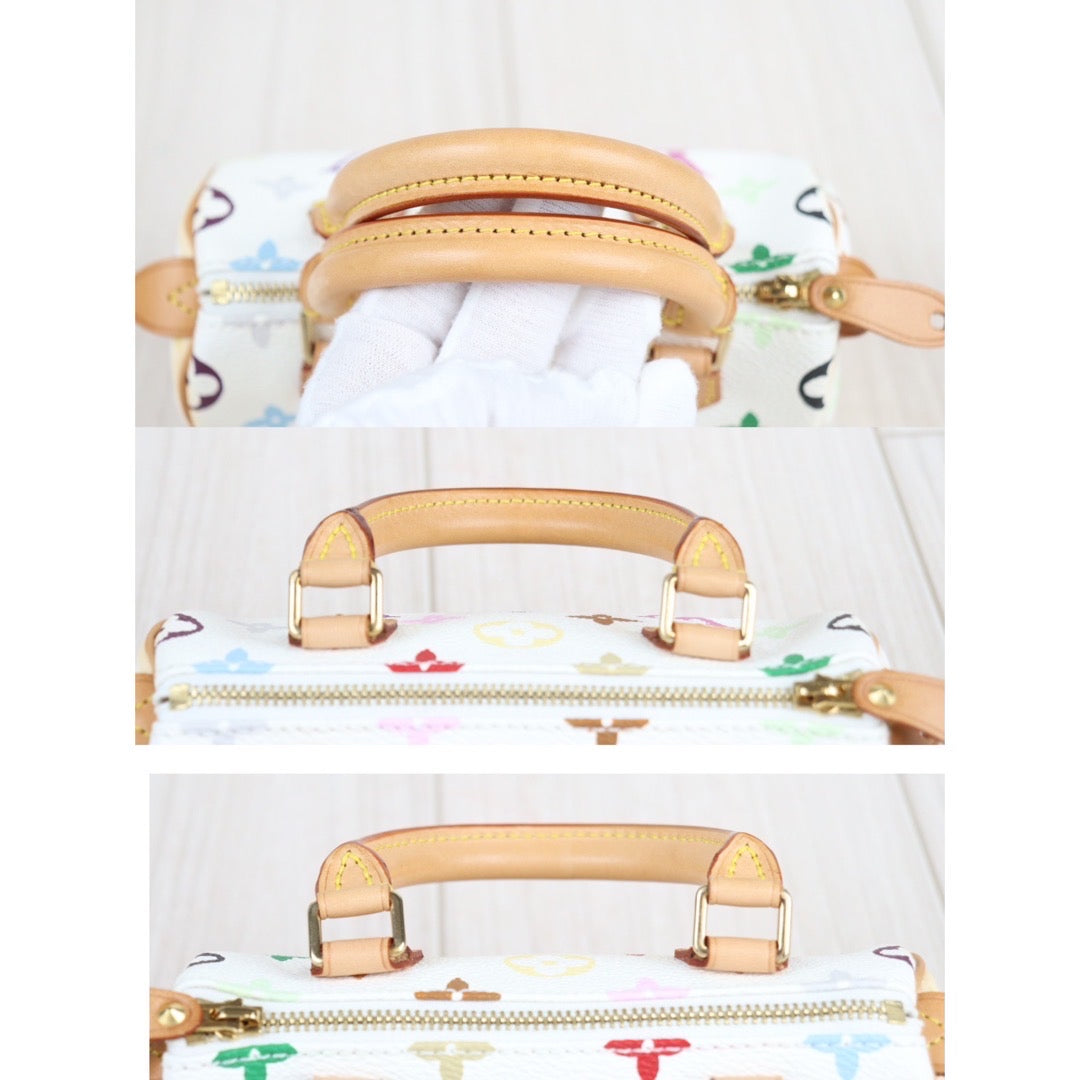 Rank A ｜ LV Multi Monogram Mini Speedy With Shoulderstrap｜23111401