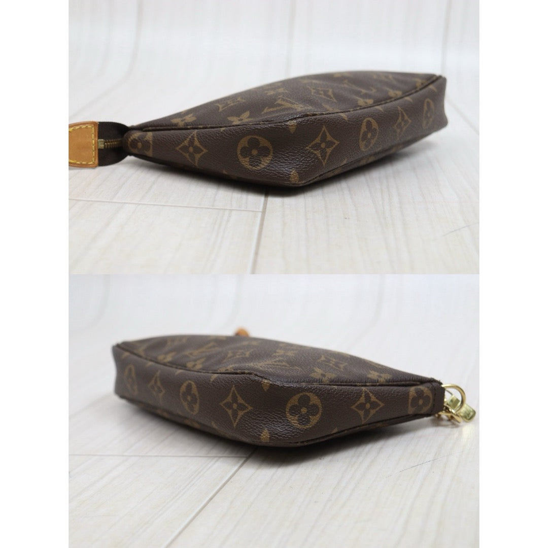 Include Entrupy Certificate of Authenticity｜Good ( Rank AB)｜Louis Vuitton Monogram Pochette Accessoires ｜26052804