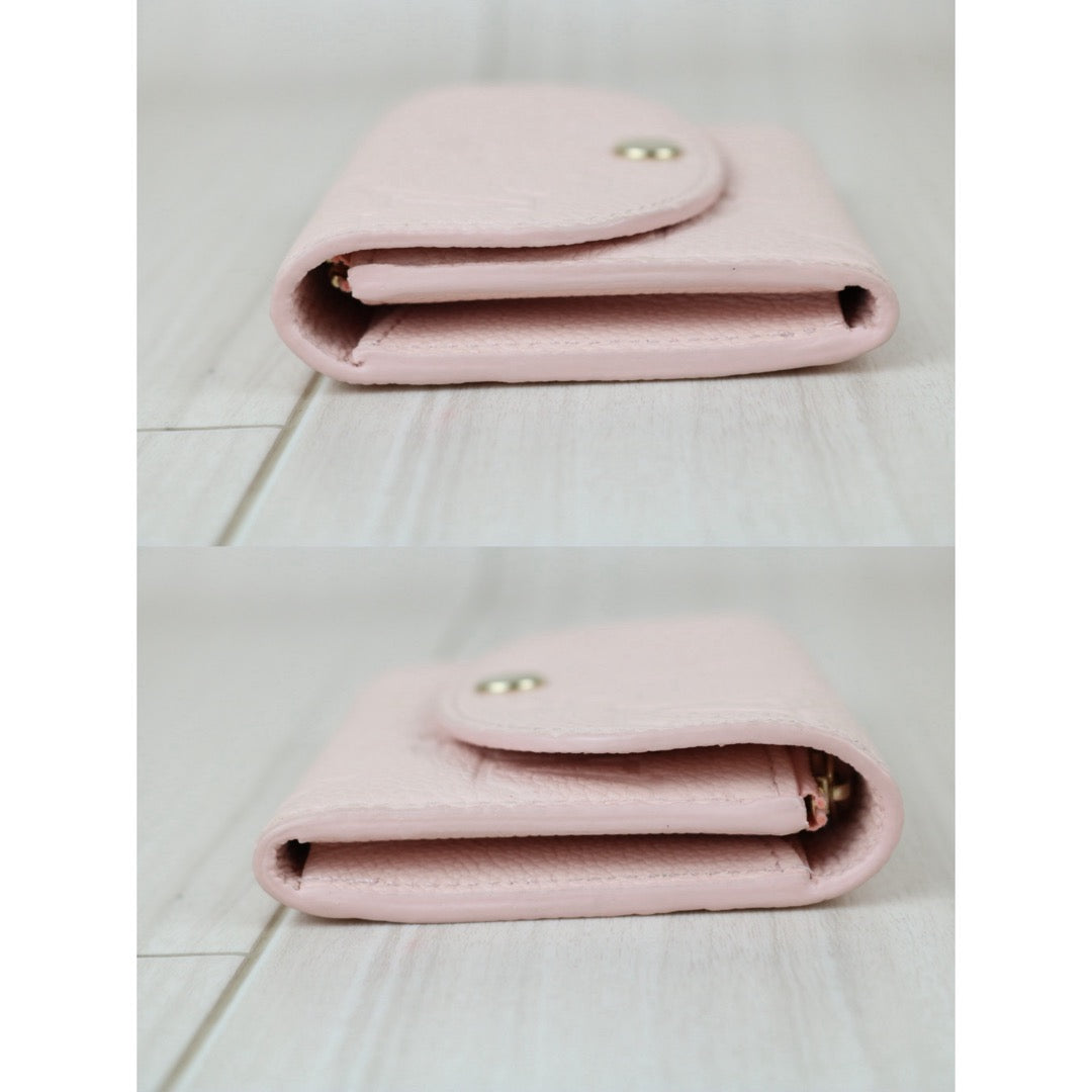 Include Entrupy Certificate of Authenticity｜Very Good ( Rank A)｜LV Monogram Empreinte Portemonnaie Rosalie Wallet Pink  IC Chips Model｜S26060133