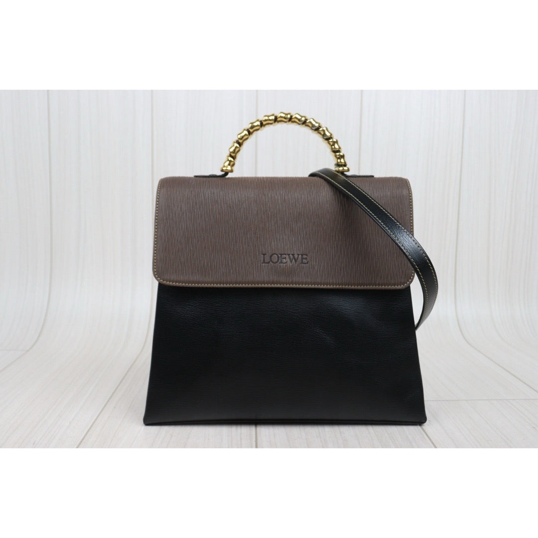 Good ( Rank AB) ｜ Loewe Belasquez Twist Handbag Shoulder Bag ｜25100711