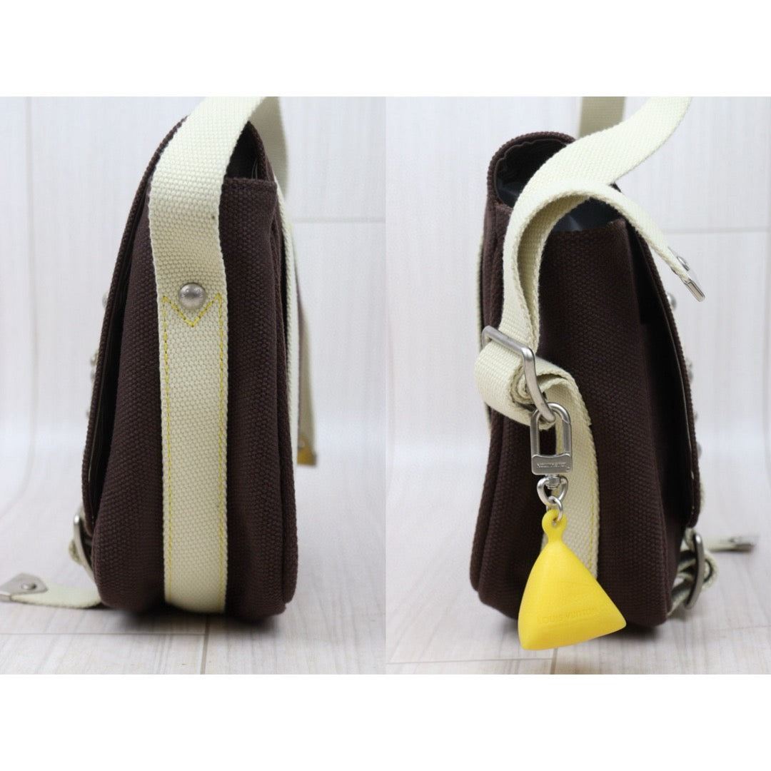 Very Good ( Rank A)｜LV Canvas ShoulderBag Brown｜Q25010906