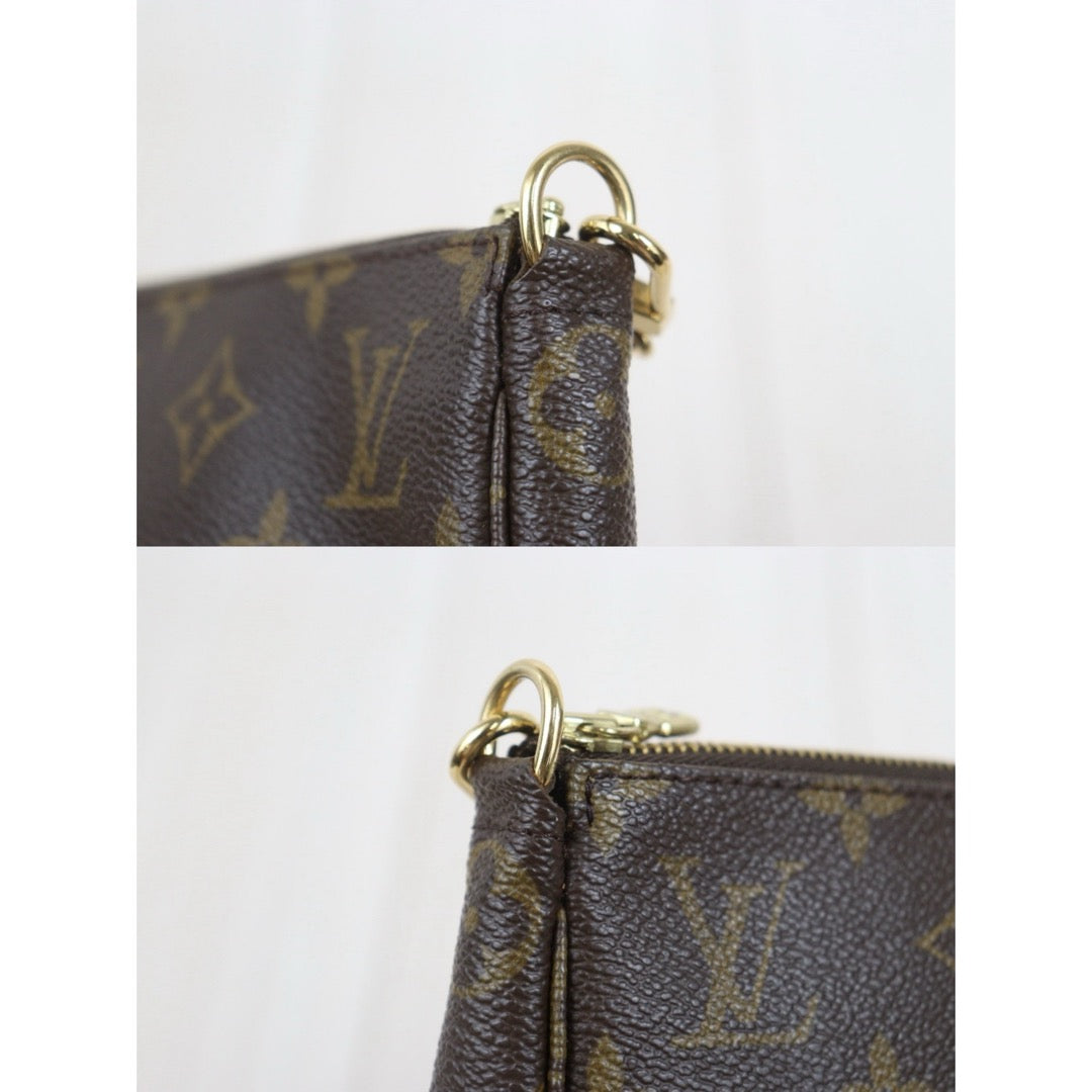 Include Entrupy Certificate of Authenticity｜Good ( Rank AB) ｜ Louis Vuitton Monogram Pochette Accessoire｜26082801