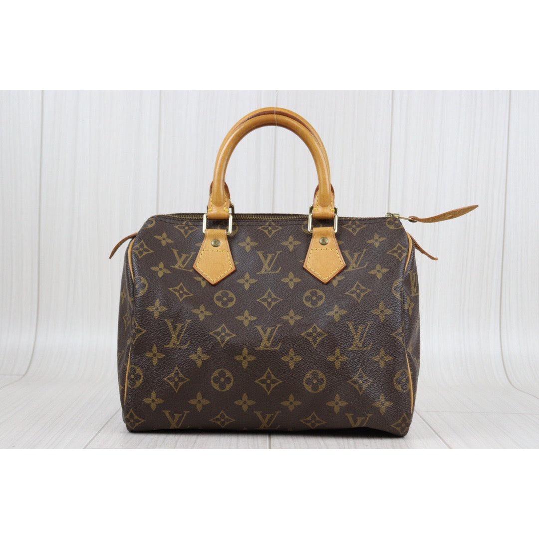 Rank AB｜ LV Monogram Speedy 25 Hand Bag ｜24020801