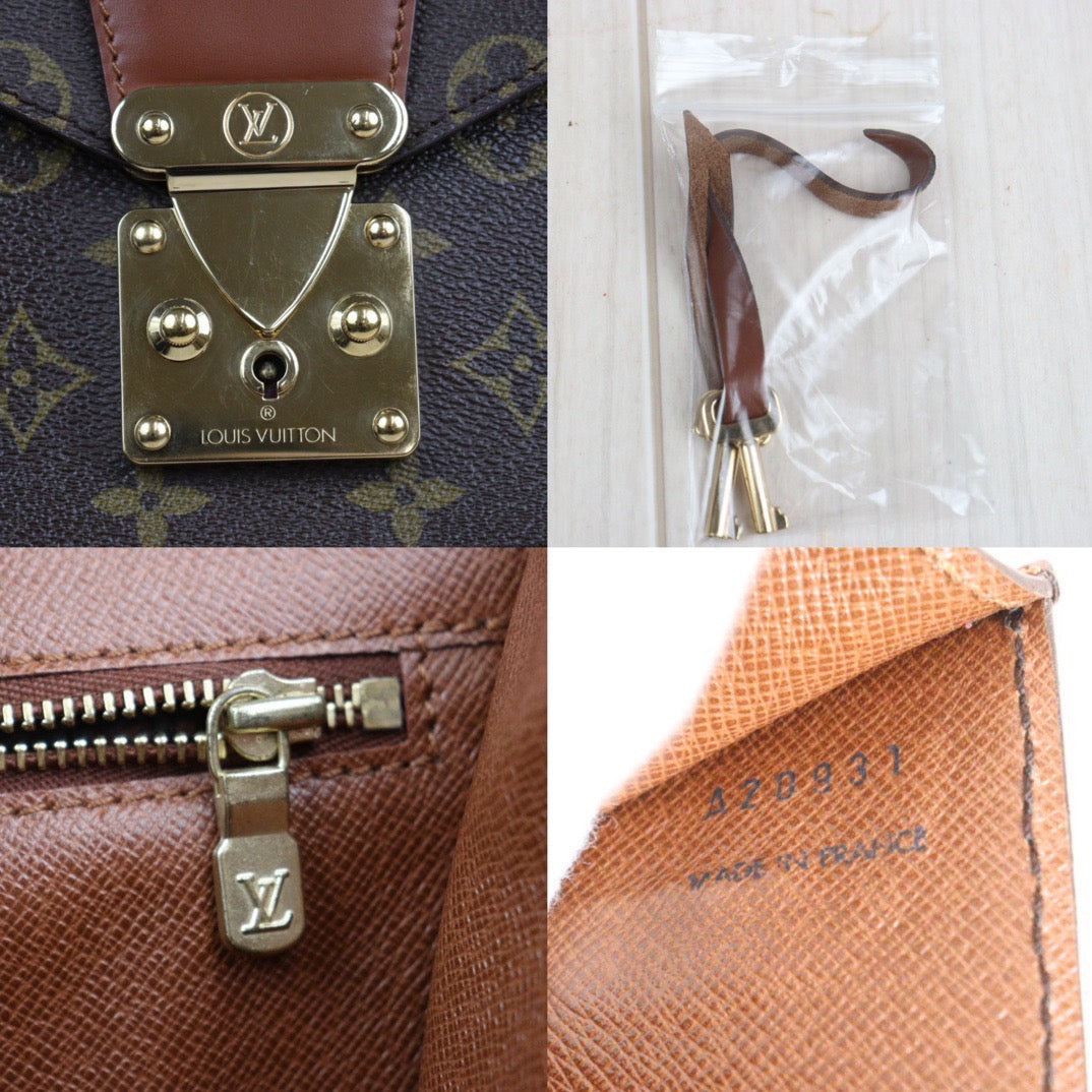 Rank A ｜ LV Monogram Monceau28 Shoulder Bag ｜23121416