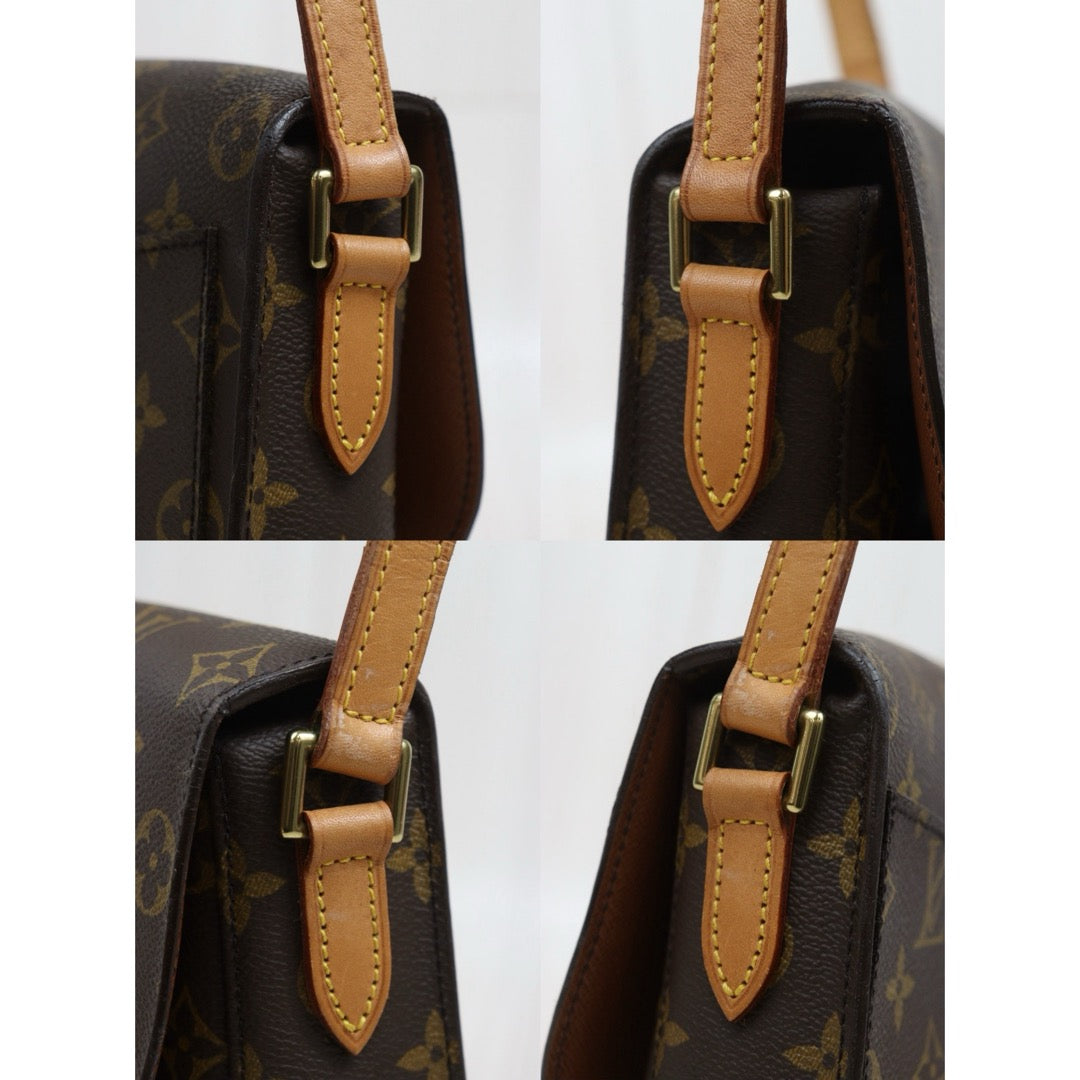 Include Entrupy Certificate of Authenticity｜Good ( Rank AB)｜ Louis Vuitton Monogram Saint Cloud MM Shoulder Bag ｜26062907