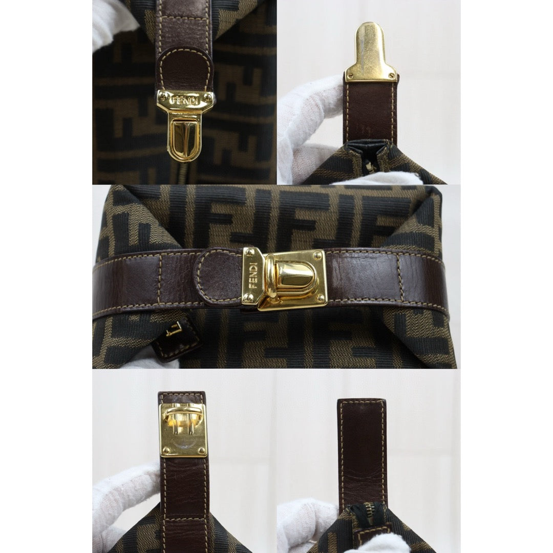Good ( Rank AB)｜ FENDI PM Zucca Handbag ｜25050802