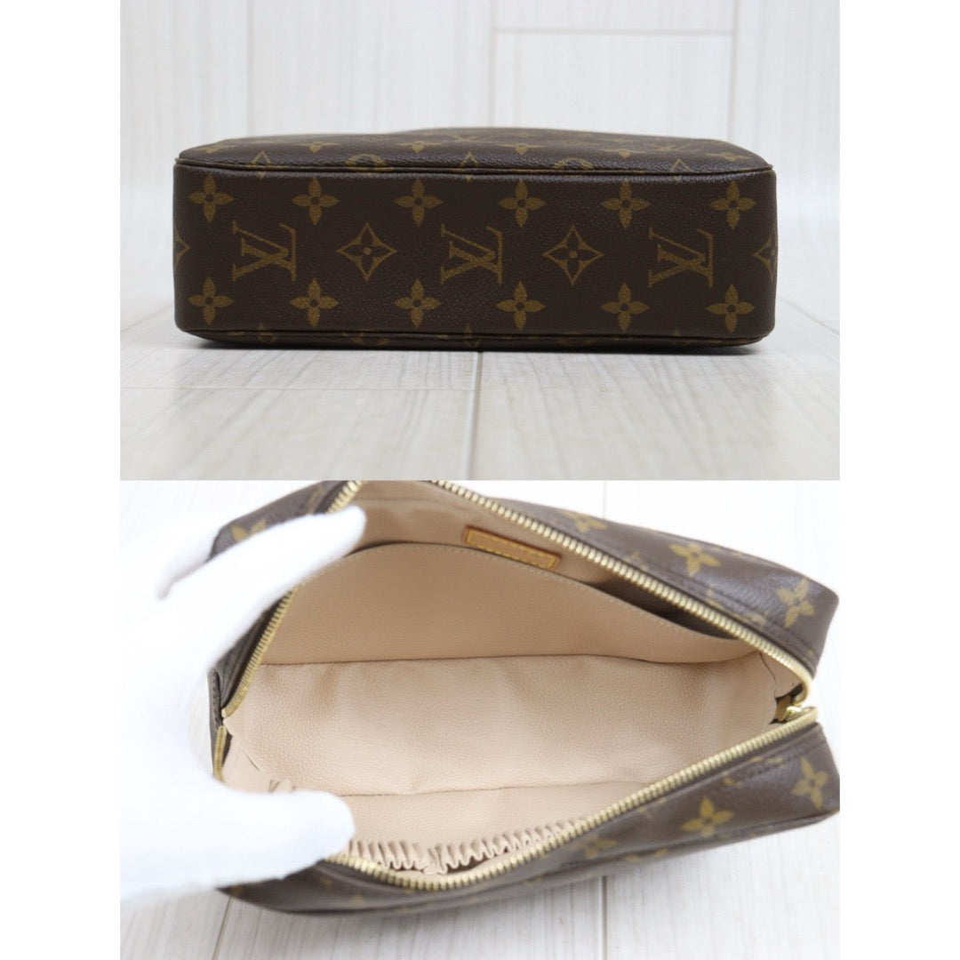 Include Entrupy Certificate of Authenticity｜Good ( Rank AB)｜ Louis Vuitton Truth Toilet 23 Monogram Makeup Pouch｜26052105