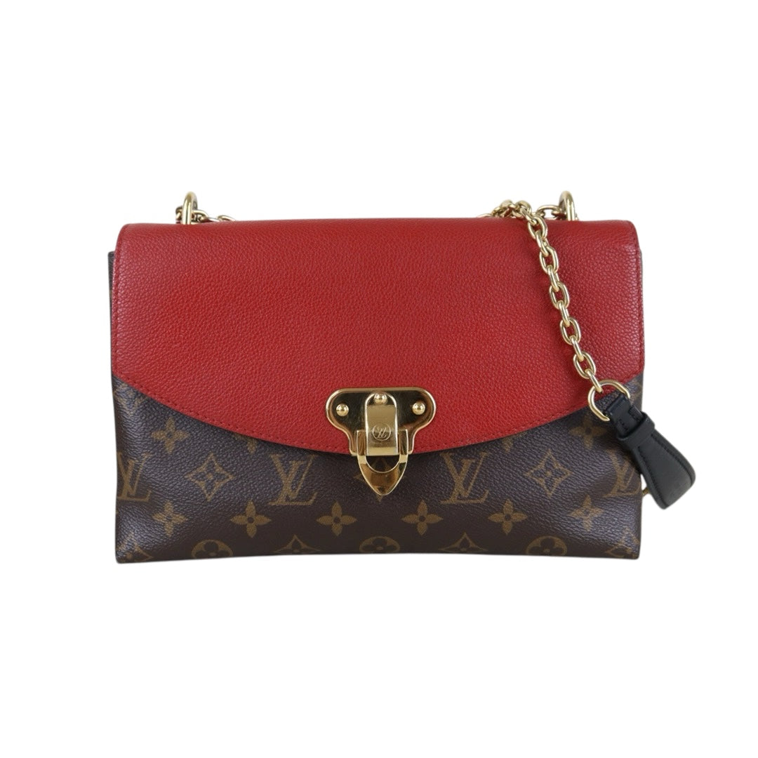 Include Entrupy Certificate of Authenticity｜Good ( Rank AB) ｜Louis Vuitton Monogram Sanit Placide Cerise Shoulder Bag ｜S26090728