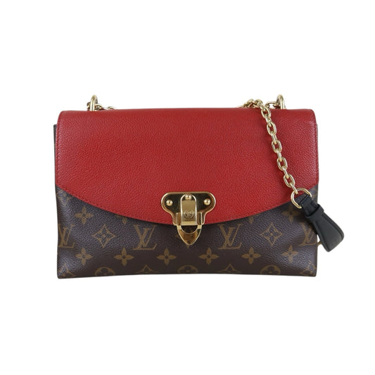 Include Entrupy Certificate of Authenticity｜Good ( Rank AB) ｜Louis Vuitton Monogram Sanit Placide Cerise Shoulder Bag ｜S26090728