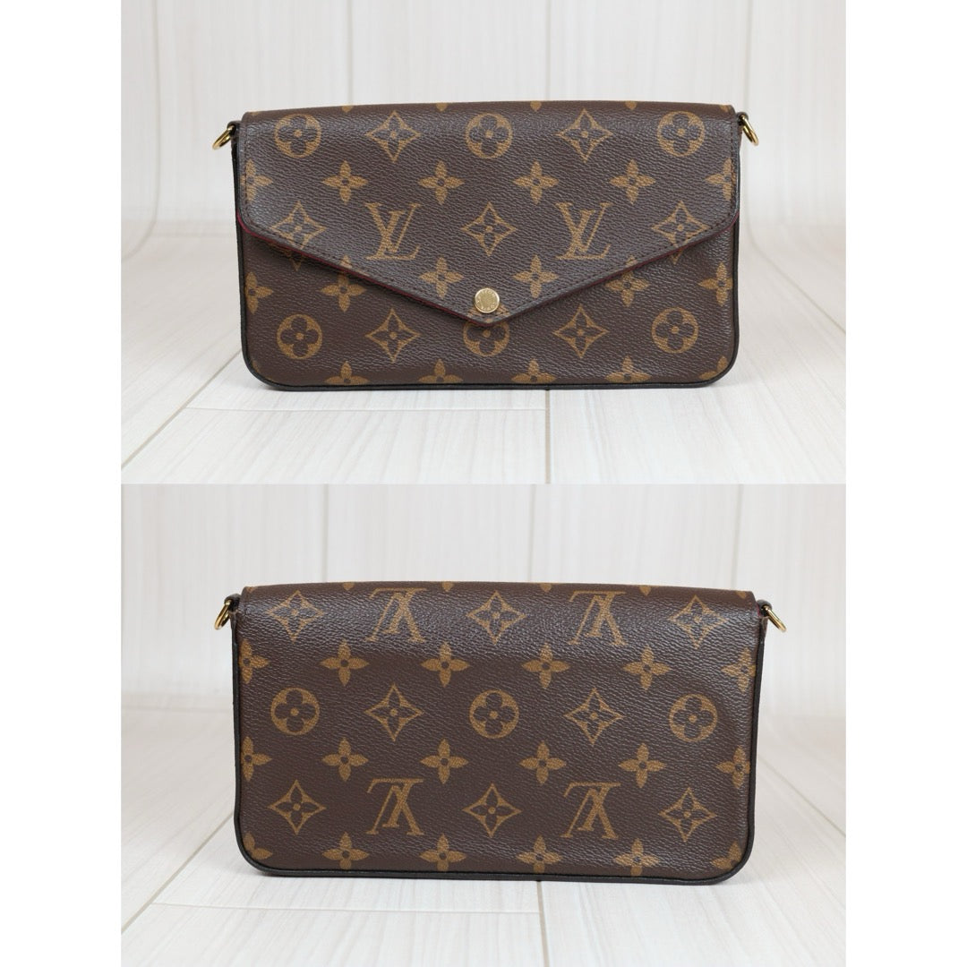 Rank A ｜LV Monogram Pochette Felicie Shoulder Bag｜S24071605