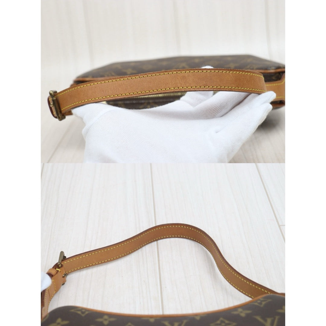 Include Entrupy Certificate of Authenticity｜Good ( Rank AB)｜Louis Vuitton Monogram Pochette Croissant PM Shoulder Bag｜S26060607