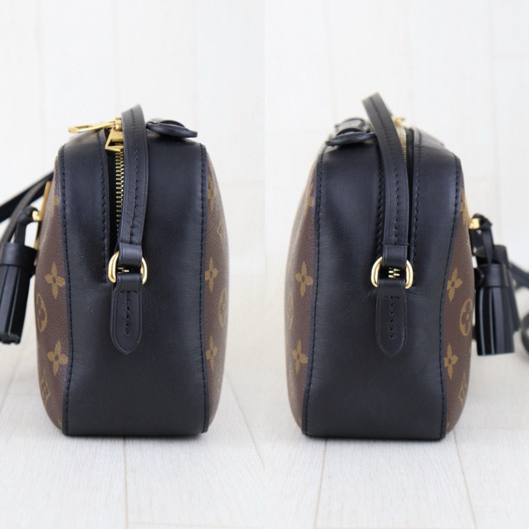 Very Good ( Rank A)｜LV  Monogram Sainonge Calfskin tassel camera Shoulder bag｜S25010803