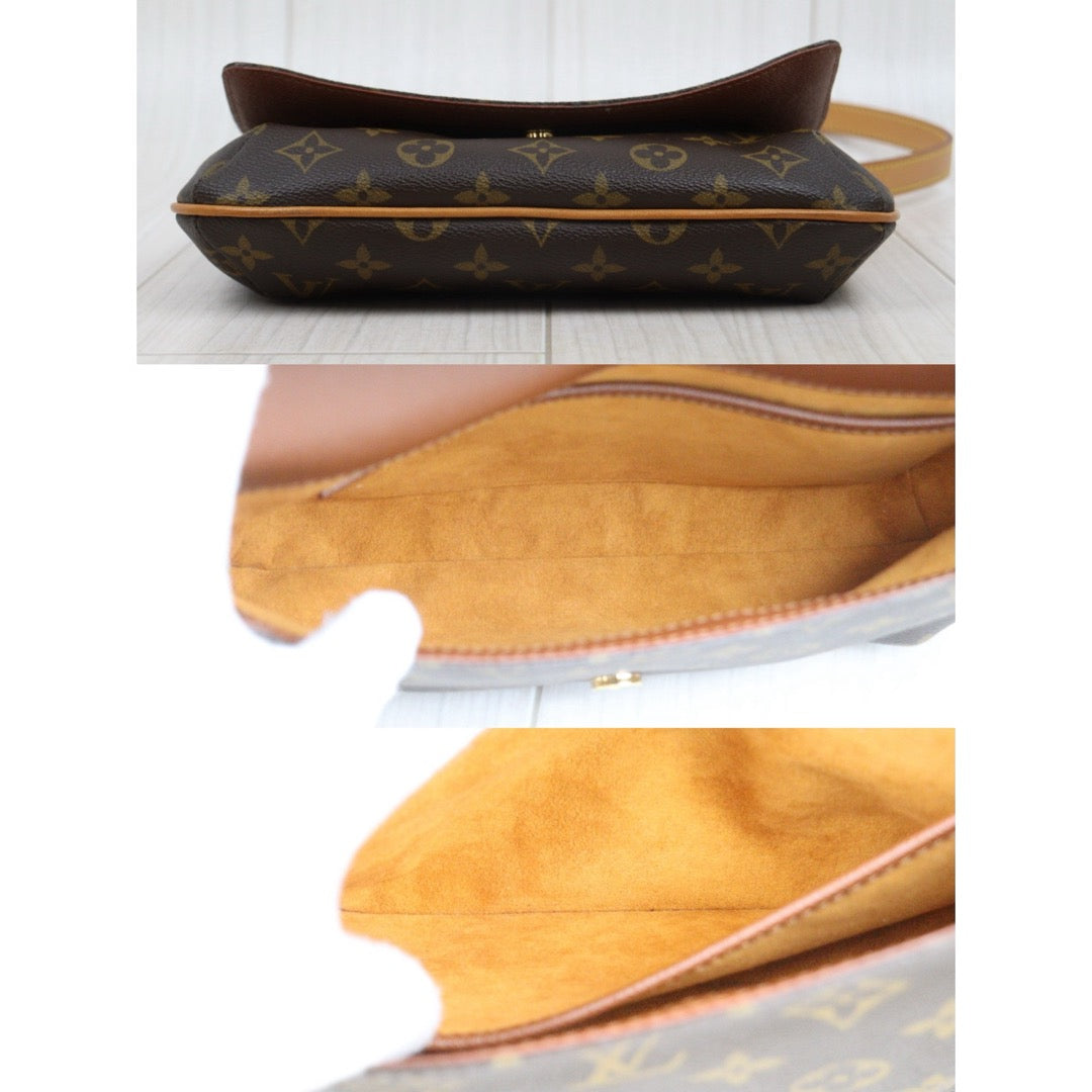 Include Entrupy Certificate of Authenticity｜Good ( Rank AB)｜ Louis Vuitton Monogram Musette Tango Shoulder Bag｜26011414