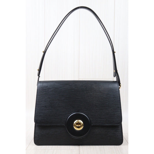 Rank AB｜ LV Epi Shoulder Bag Black｜24052321