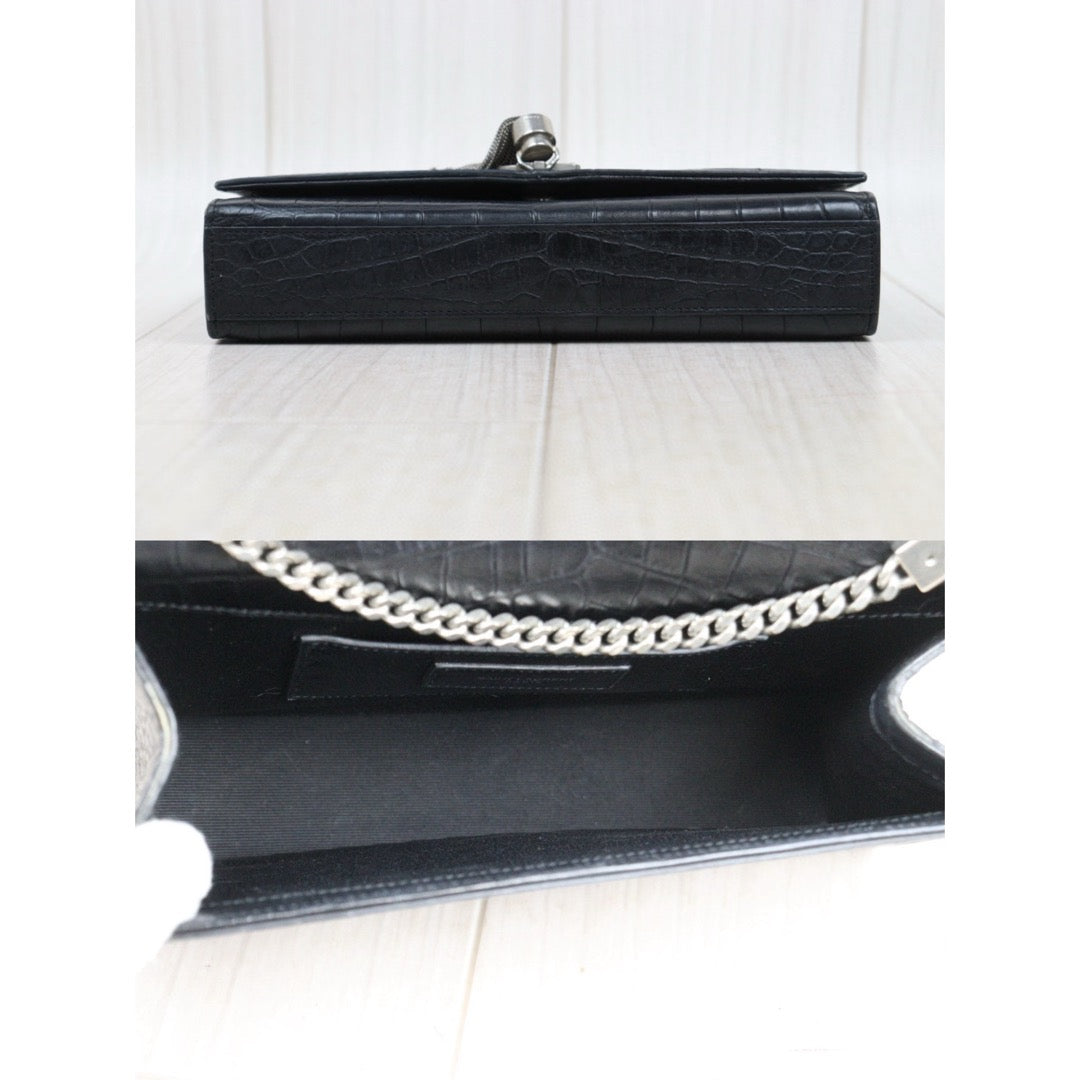 Good ( Rank AB)｜  Saint Laurent YSL Kate Shoulder Bag Black｜W25051602