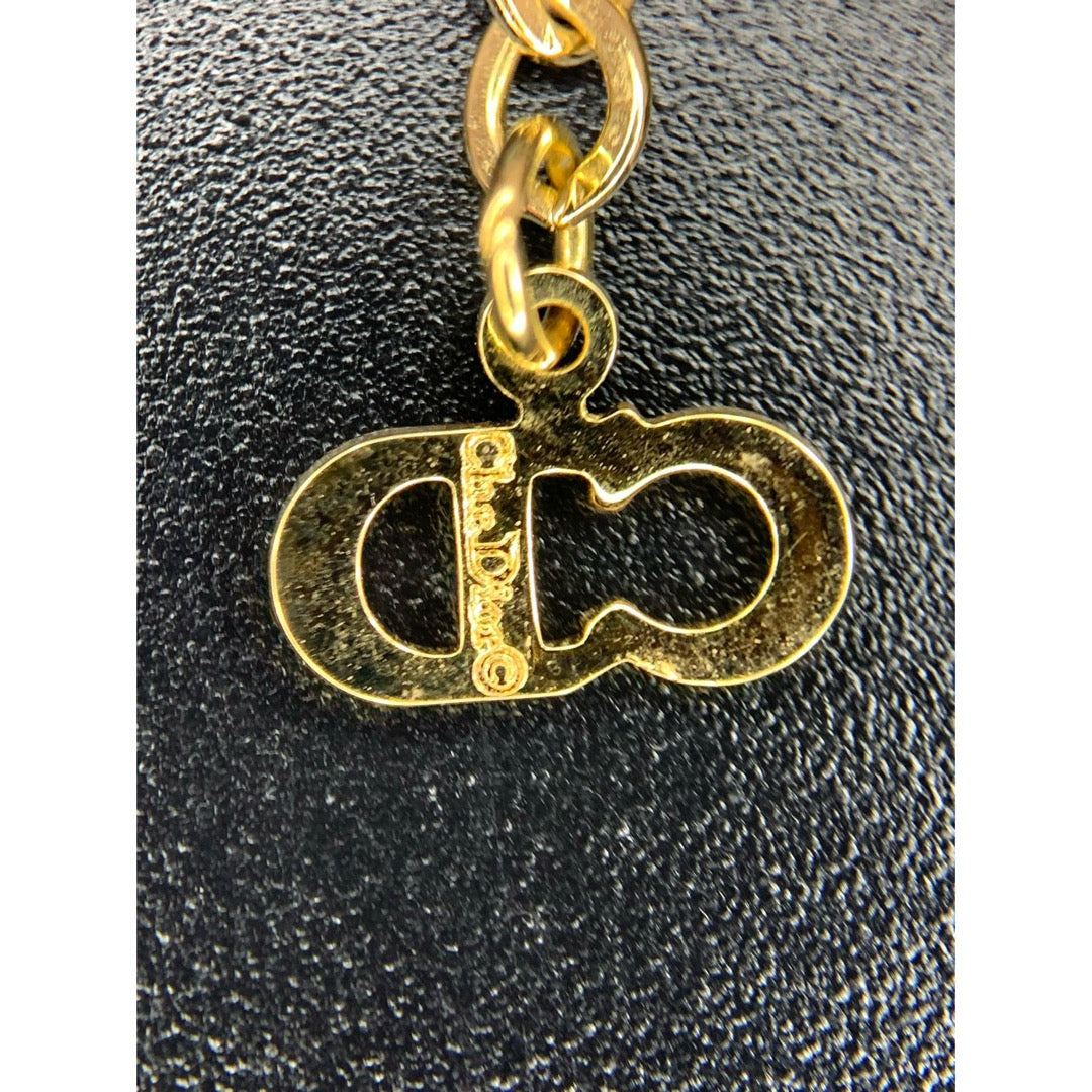 Very Good ( Rank A) ｜ Dior CD Rhinestone Necklace ｜25061919