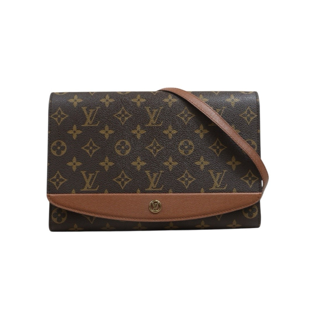 Include Entrupy Certificate of Authenticity｜Good ( Rank AB)｜ Louis Vuitton Monogram Bordeaux MM Shoulder Bag ｜26082110