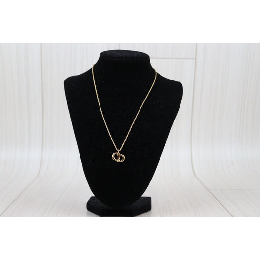 Rank SA ｜ Dior CD Necklace Gold Plated ｜24013002