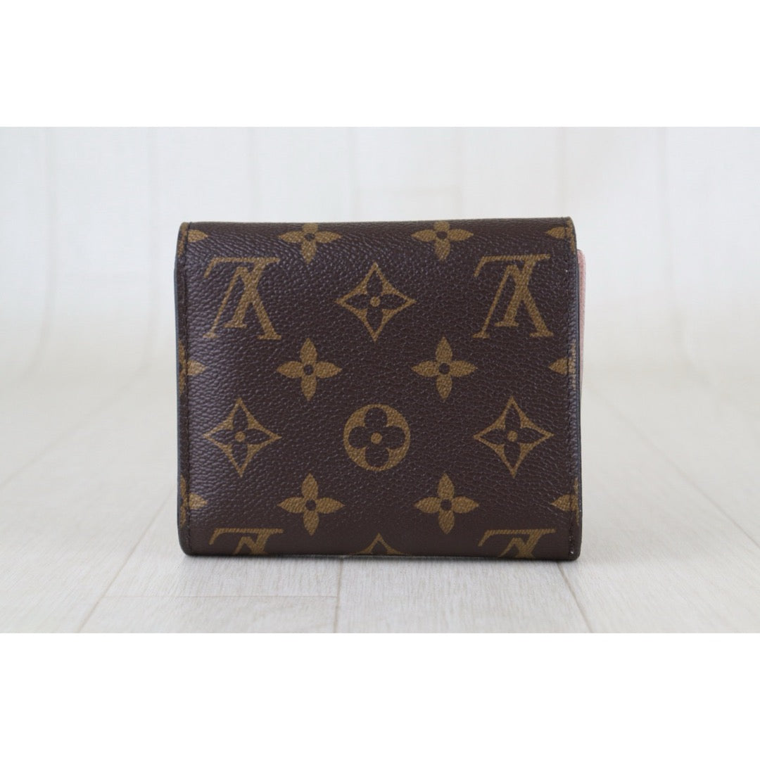 Include Entrupy Certificate of Authenticity｜Good ( Rank AB)｜ Louis Vuitton Monogram Ariane Wallet Rose Ballerine｜S26090409