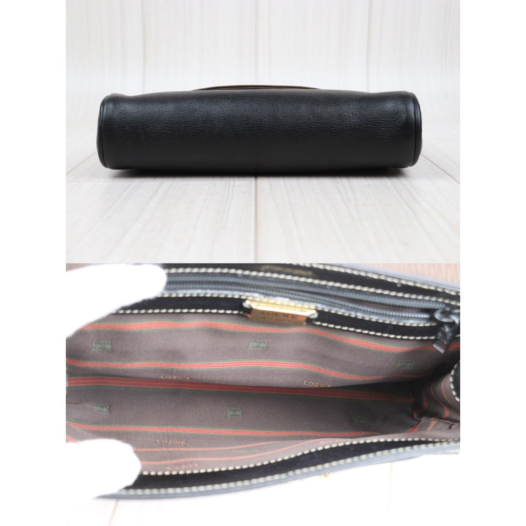 Good ( Rank AB)｜ Loewe Belasquez Twist Clutch Bag ｜24032928