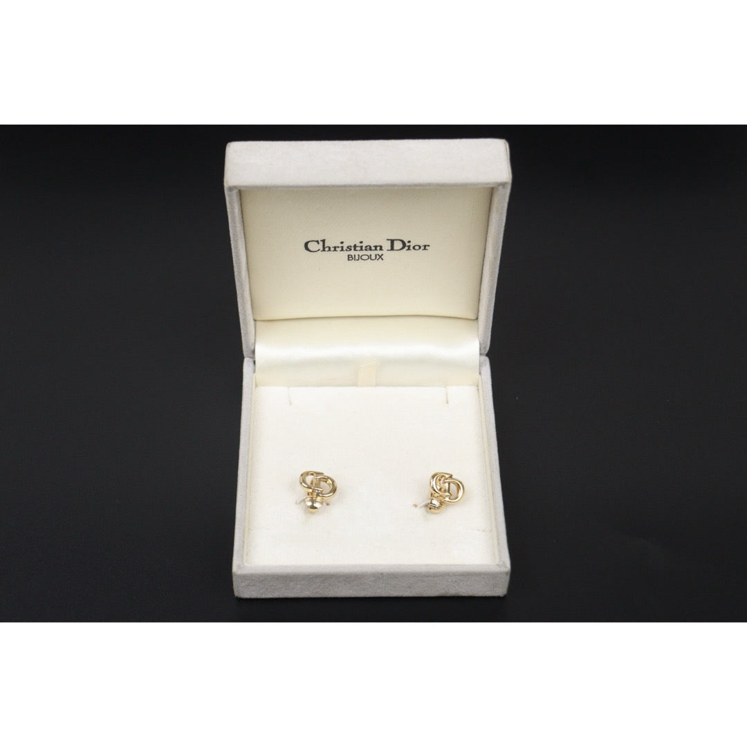 Very Good ( Rank A)  ｜ Dior CD Earring Gold Plated｜25061221