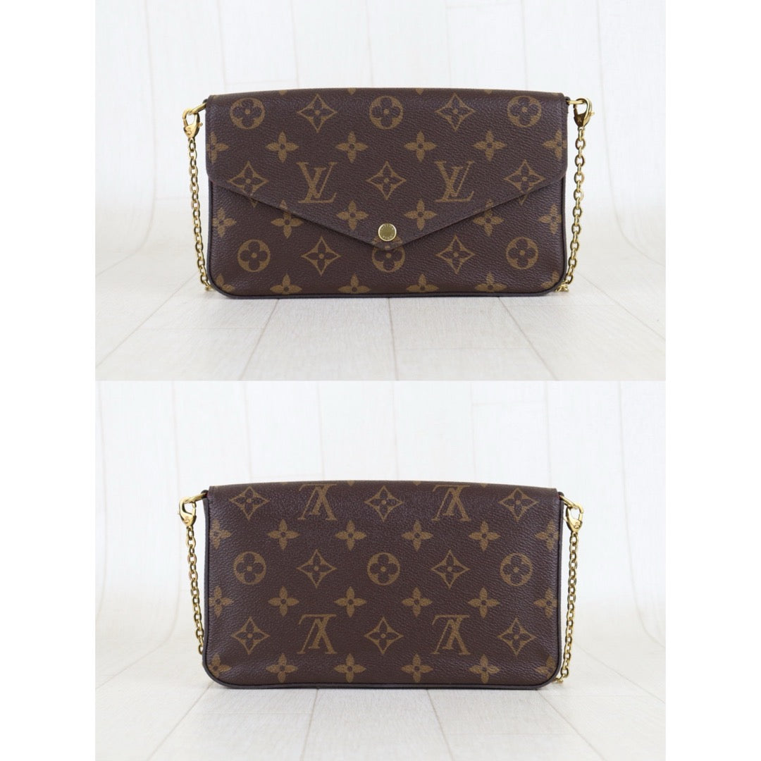 Very Good ( Rank A)｜LV Monogram Pochette Felicie Shoulder Bag｜S25091003