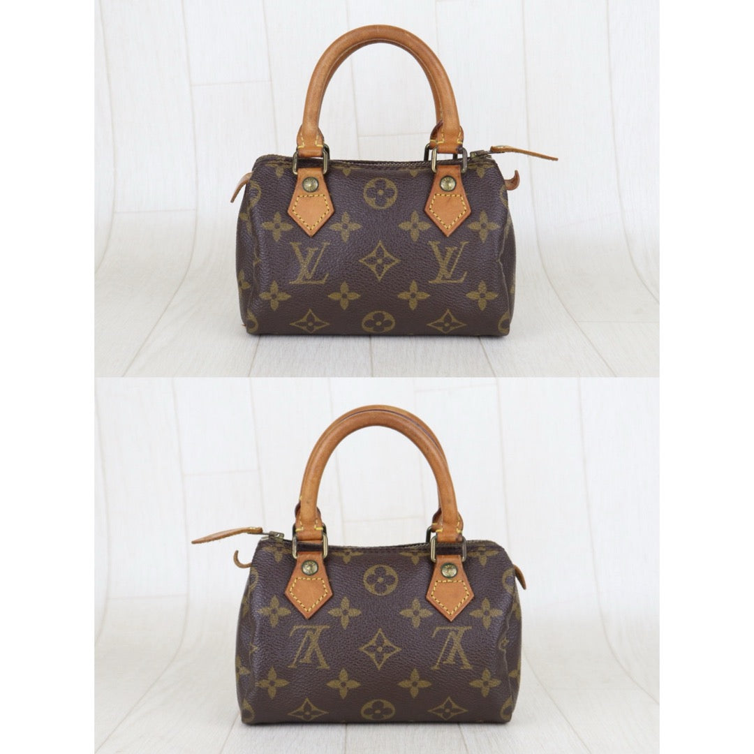 Fair ( Rank B) ｜ LV Monogram Mini Speedy Handbag With Shoulderstrap｜H25090808