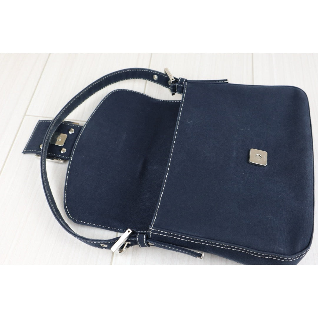 Good ( Rank AB)｜  FENDI Denim Baguette Shoulder Bag  ｜J25060503