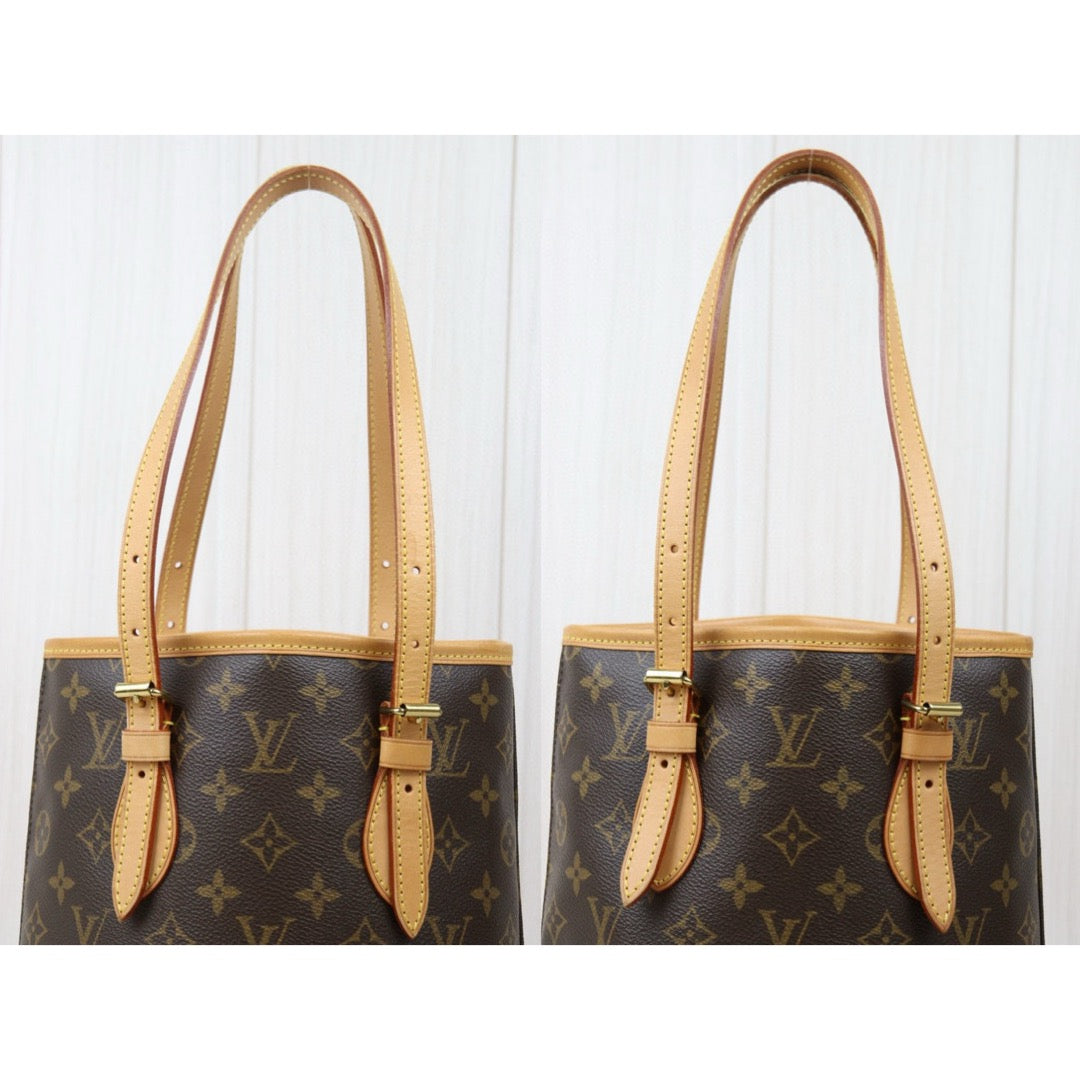 Good ( Rank AB)｜ LV Monogram Petit Bucket PM Tote Bag ｜24110718