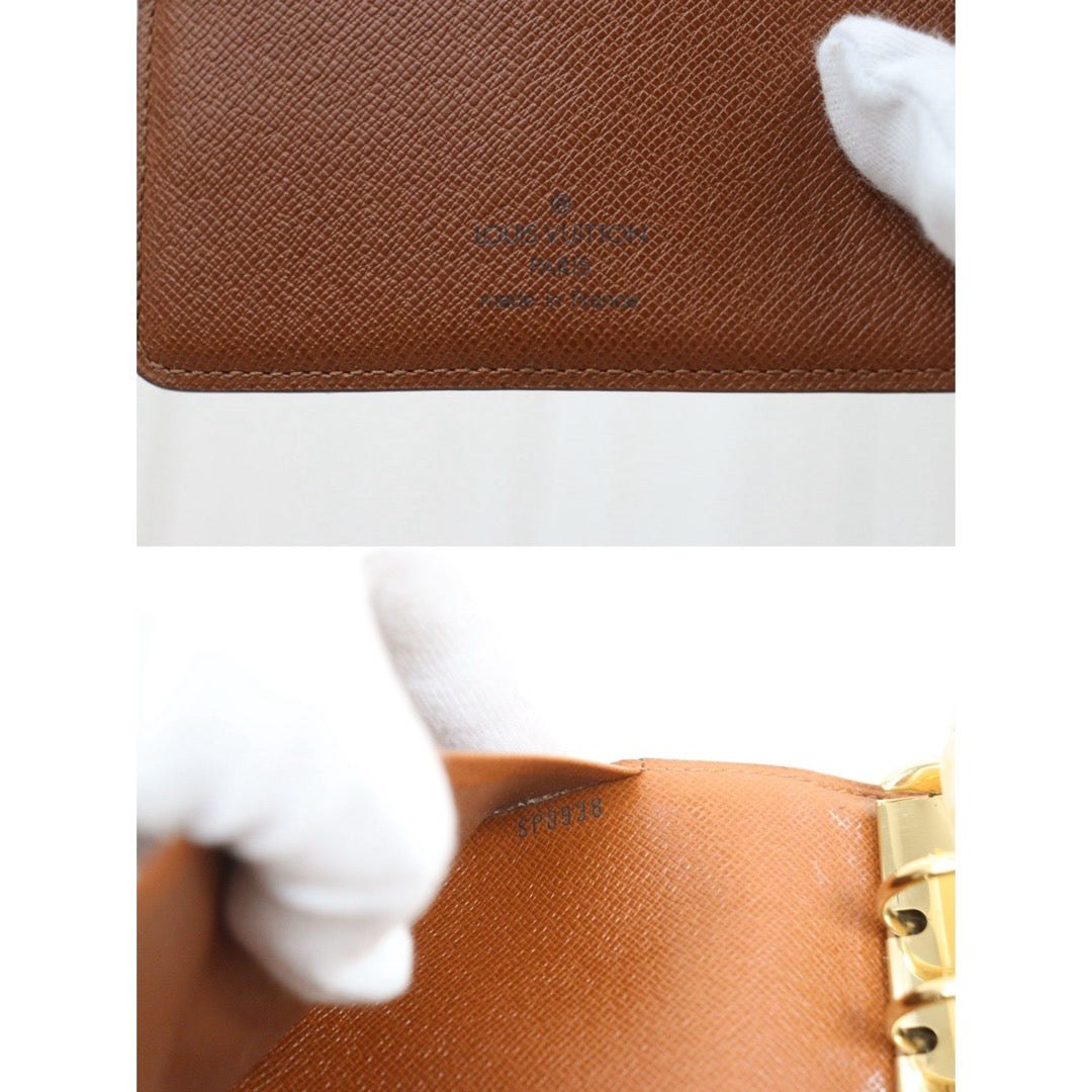 Include Entrupy Certificate of Authenticity｜Very Good ( Rank A)｜ Louis Vuitton Monogram Agenda MM Notebook Cover ｜26052705