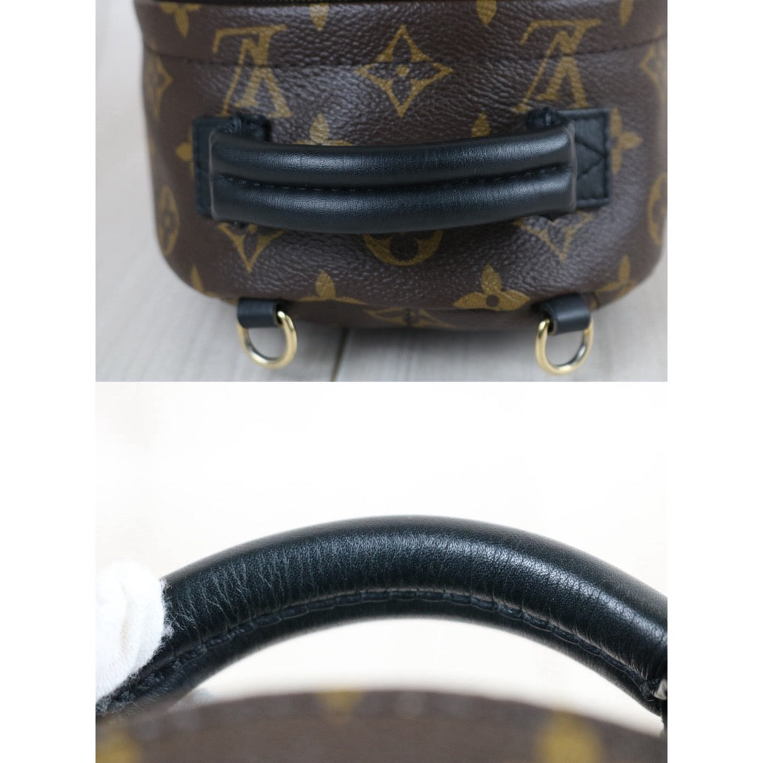 Include Entrupy Certificate of Authenticity｜Very Good ( Rank A)｜  Louis Vuitton Monogram Coated Canvas Mini Palm Springs Backpack｜S26072607