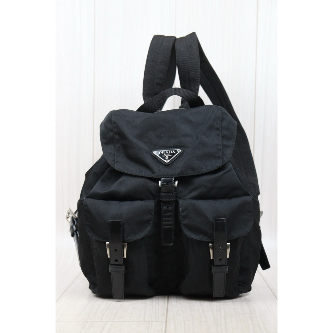 Good ( Rank AB)｜Prada Nylon Backpack Small Black｜25060903