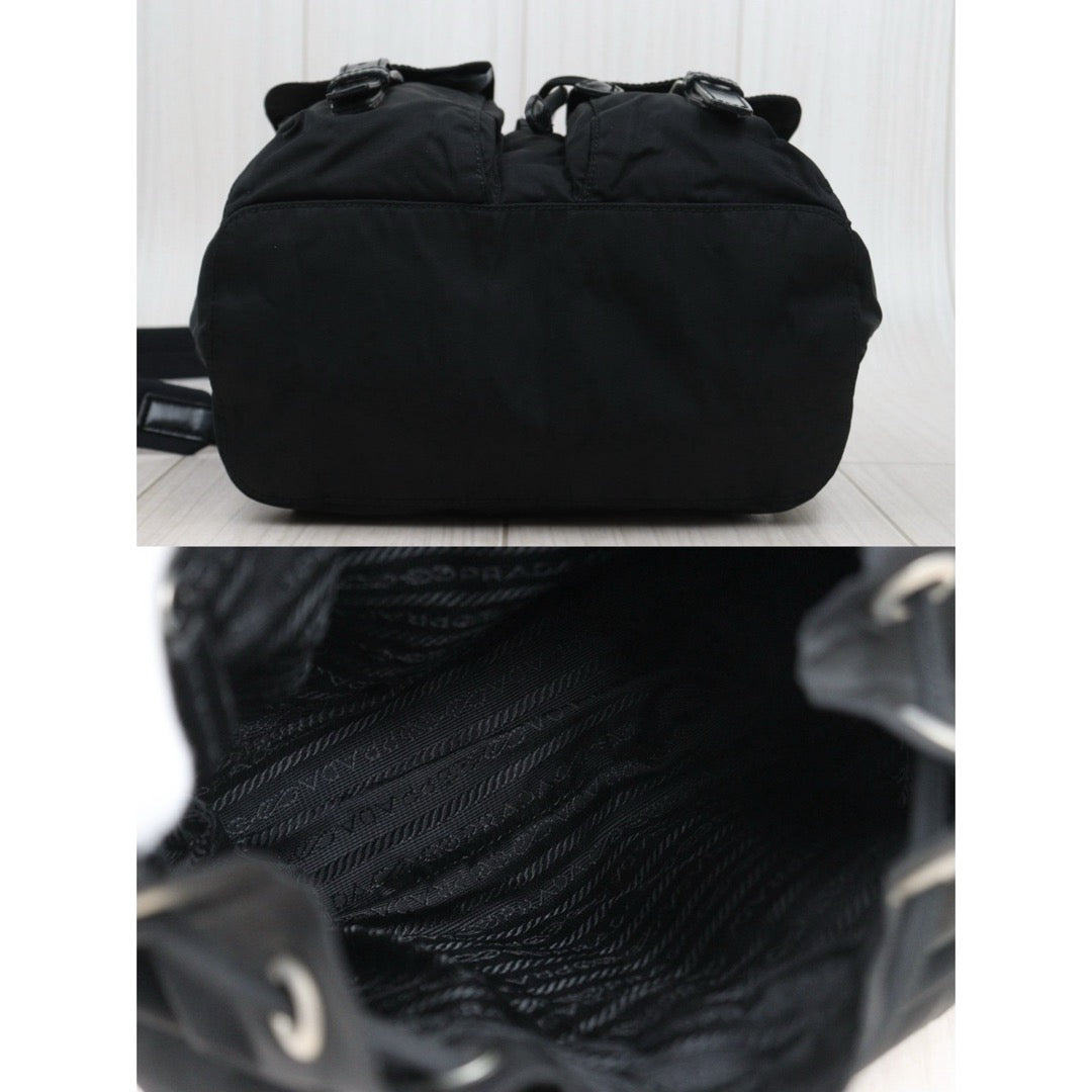 Good ( Rank AB)｜Prada Nylon Backpack Small  Black｜25091605