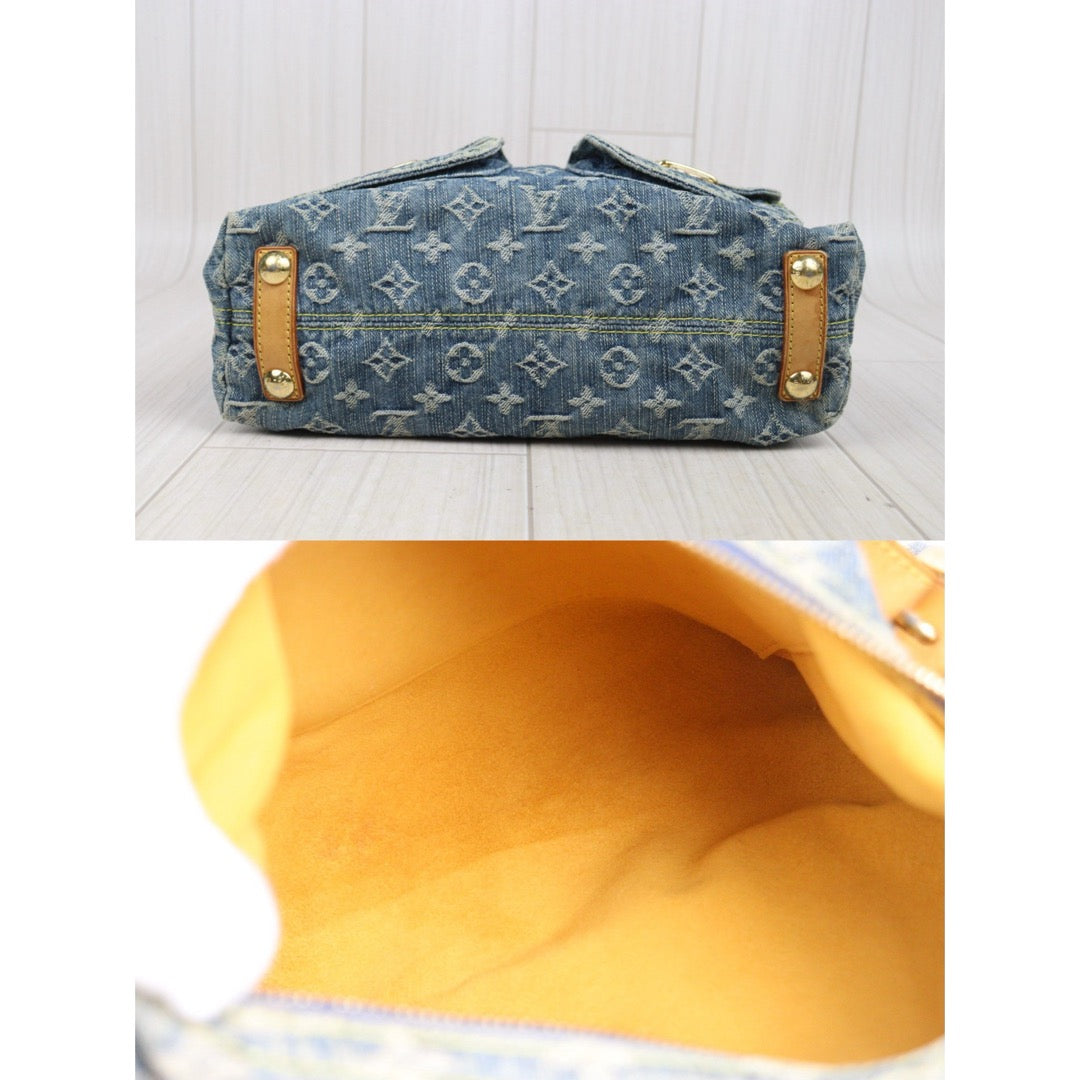 Fair ( Rank B) ｜  LV Monogram Baggy Denim Shoulder Bag｜A25091803