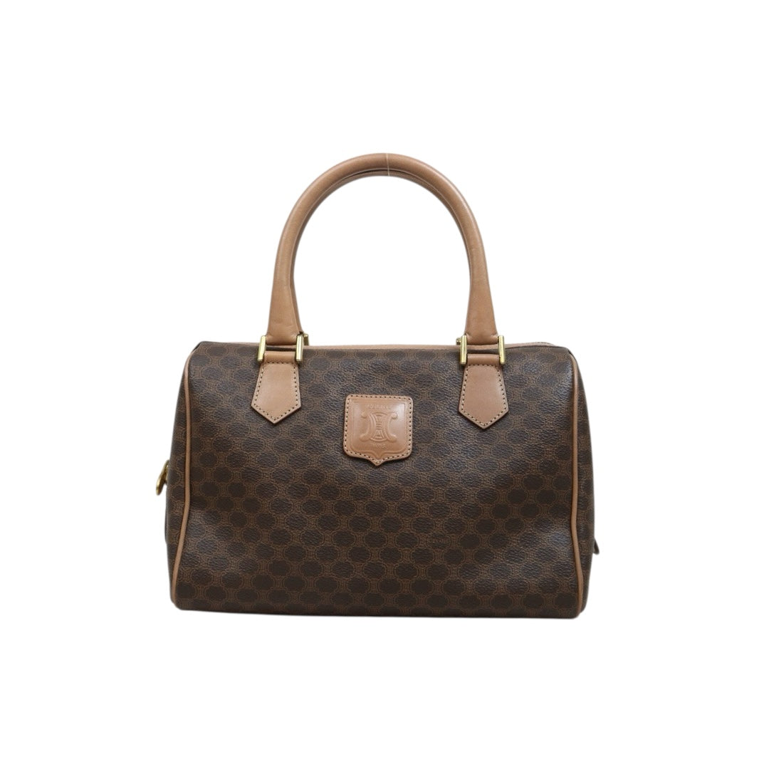 Include Entrupy Certificate of Authenticity｜Good ( Rank AB)｜CELINE Macadam Poston 25  Hand Bag ｜26031904