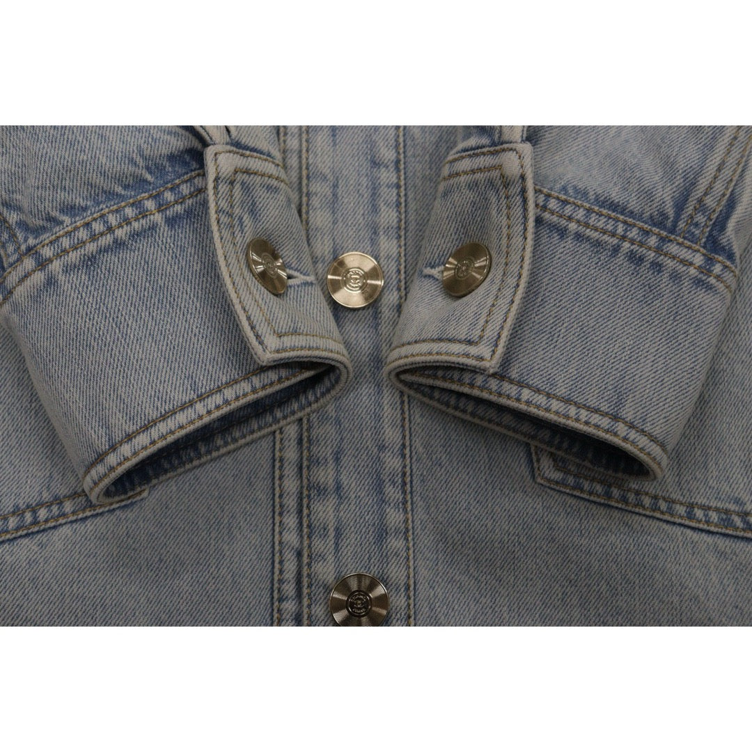 Very Good ( Rank A) ｜ CHANEL 21 Cruise New Denim Jacket 36 size  ｜W25102105
