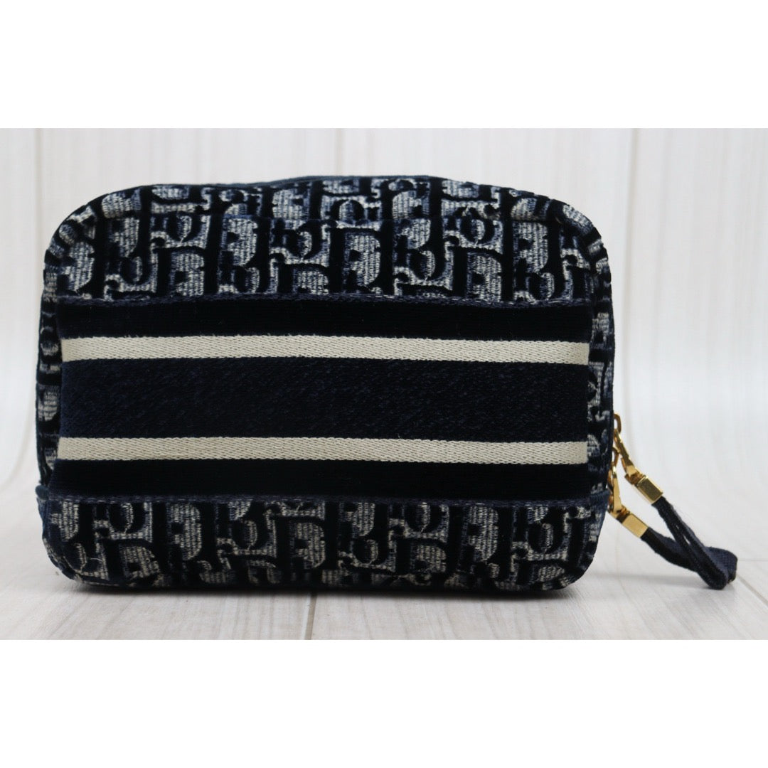 Very Good ( Rank A)｜Dior Travel Oblique Cosmetic Pouch ｜S25071015