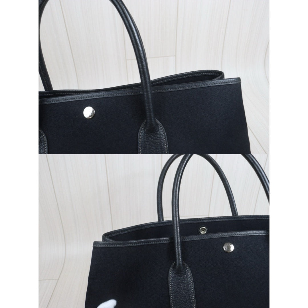 Include Entrupy Certificate of Authenticity｜Good ( Rank AB)｜ HERMES Garden Party PM Handbag □I Stamp Made In 2005 Year｜26082804