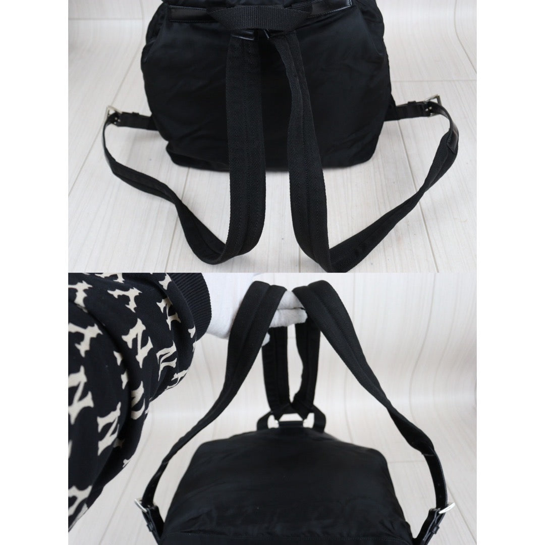 Rank A｜Prada Nylon Backpack Medium Black｜23121204