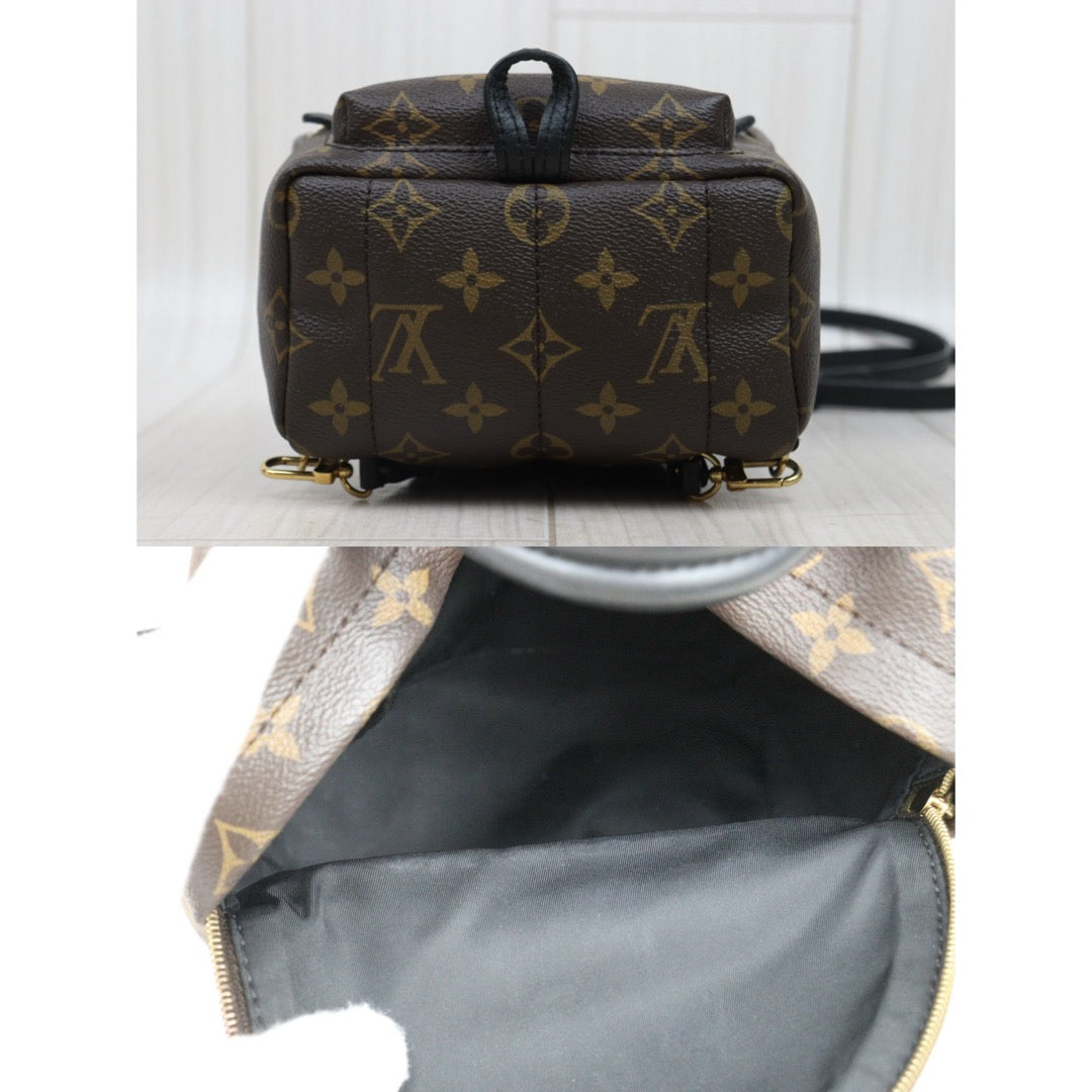 Very Good ( Rank A) ｜  LV Monogram Coated Canvas Mini Palm Springs Backpack｜S25071007
