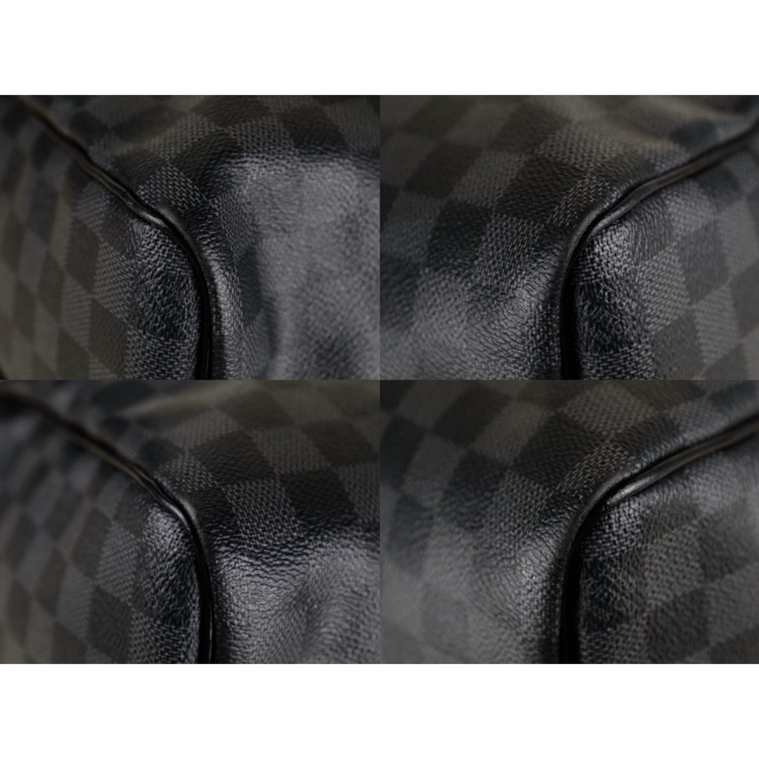 Include Entrupy Certificate of Authenticity｜Good ( Rank AB)｜ Louis Vuitton Damier Keepall 45 Hand Bag With Shoulder Strap｜S26090732